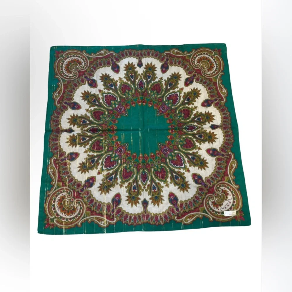 NEW CHRISTIAN Dior Scarf 𝅺20” X 20”